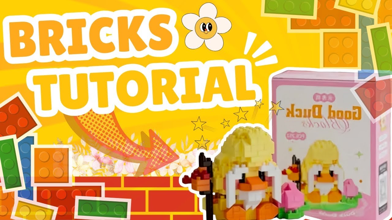 💨BRICKS TUTORIAL⁉️tutorial merakit Lego bricks GOOD DUCK!! 🦆