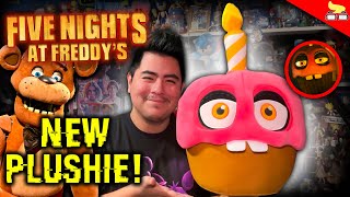 The NEW OFFICIAL FNAF Movie Cupcake PLUSH! | FNAF Movie Plush Review