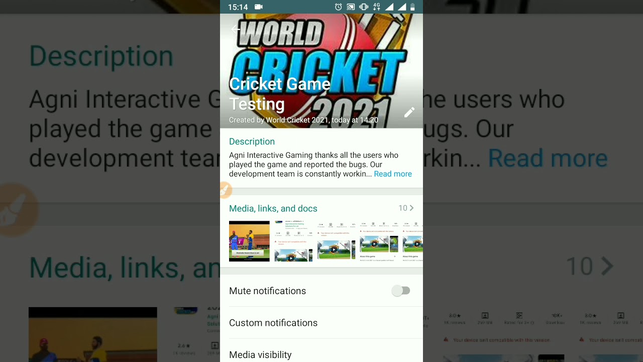 Why world Cricket 2021 Not Download From Link And Play Store