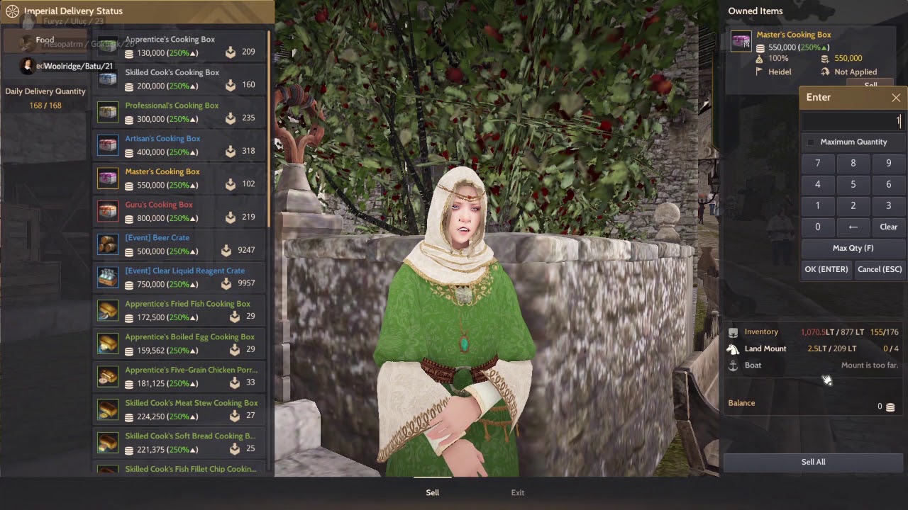 [EN]Black Desert Online Does Cooking Mastery Affect our İmperial profit? YouTube
