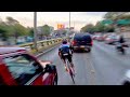 Cycling in mexico citys rush hour traffic
