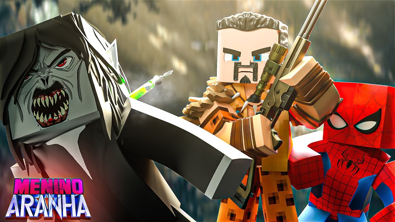 Minecraft: MENINO ARANHA - O FIM DO MORBIUS! #596