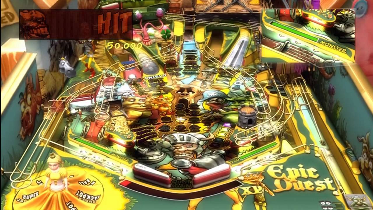 Pinball FX 2 Epic Quest Gameplay YouTube