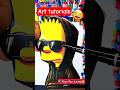 Art tutorials be like 👀😱🤣 Simpsons Magic trick 🪄 are you relate this? How to go Viral