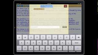My Notebook App for iPad