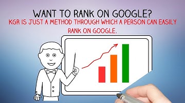 How to create KGR keyword research Fiverr Gig video