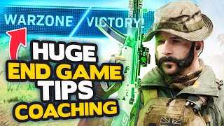 Warzone: How to get BETTER at END GAME - 54 Solo Kills! (Modern Warfare Warzone Tips)