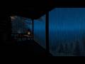 Sleep Soundly With The Beautiful Sound Of Rain On The Balcony - Sound Therapy For Sleep.