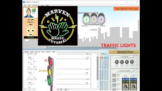 Part 1(Traffic lights )using Fx simulator (Mitsubishi)(basic simulation)