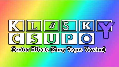 Klasky Csupo In Center Effects (Sony Vegas Version)