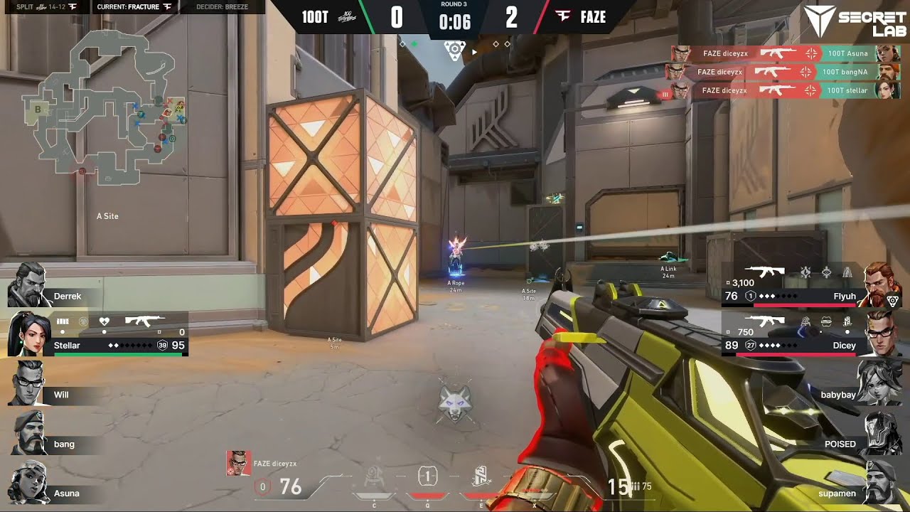 Dicey's 3K against 100 Thieves