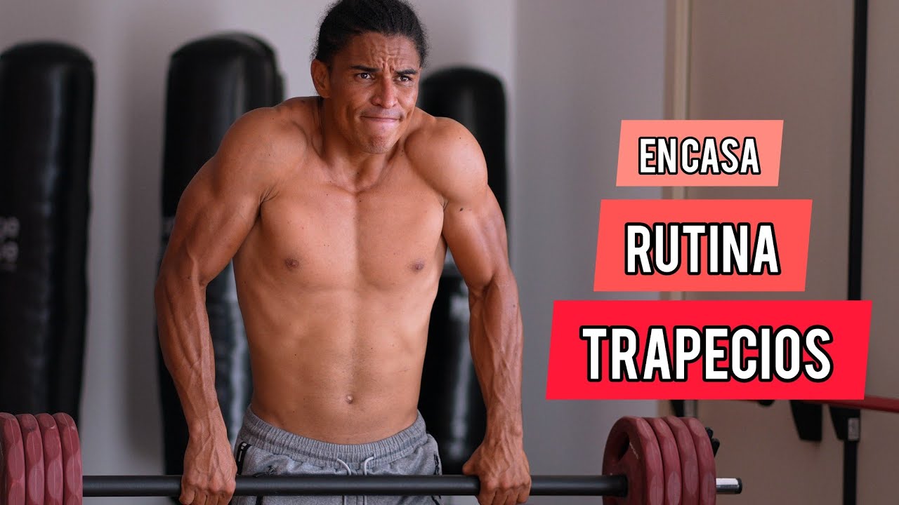 RUTINA PARA LOS TRAPECIOS PASO A PASO EN CASA - YouTube
