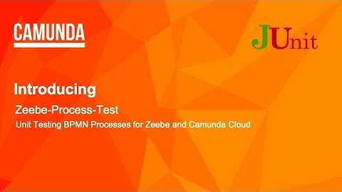 Testing processes for Camunda Cloud and Zeebe