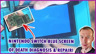 Nintendo Switch Blue Screen Of Death (BSOD) Diagnosis And Repair