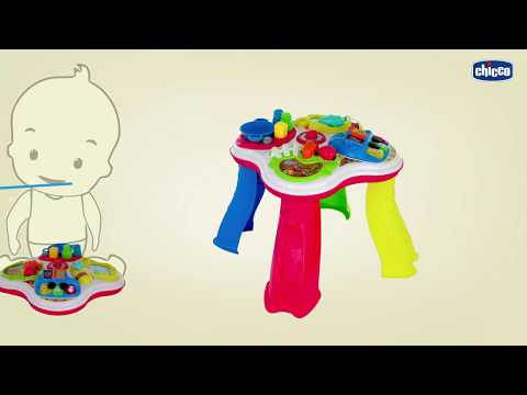 Mesa Actividades Bilingües Con 5 Personajes Y Sonidos Chicco
