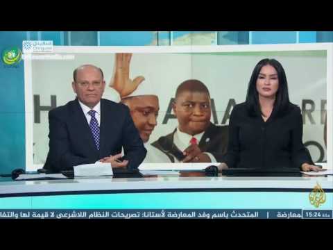 الرئيسان الموريتاني و الغيني في بانجول لإيجاد مخرج سلمي للأزمة الغامبية