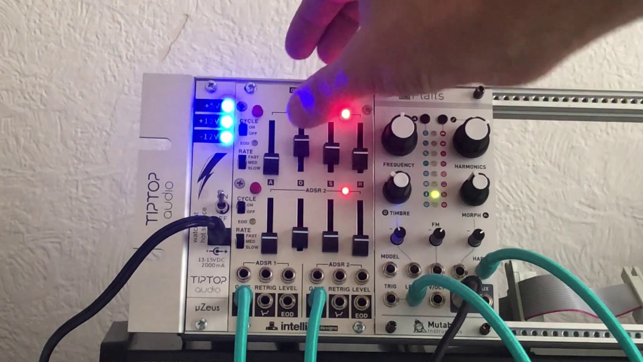Modulaire | Épisode 1 : premiers essais | Mutable Instruments Plaits & Intellijel Dual ADSR