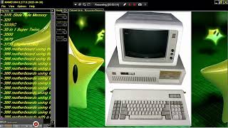 ATTRACT MODE MAME MESS 386SX Ali M1419 B Chipset 199x Unknown IBM PC AT 5170 CLONE PROBLEM BOOT STAR