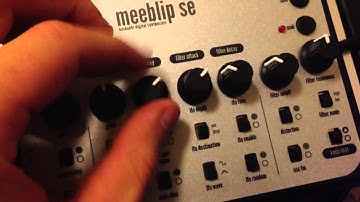 MidiPal + Meeblip SE test