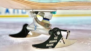 THE ICE BLADE SKATEBOARD!