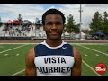 Vista Murrieta sprinter Tucker Moore at 2020 Saddle Up Invitational