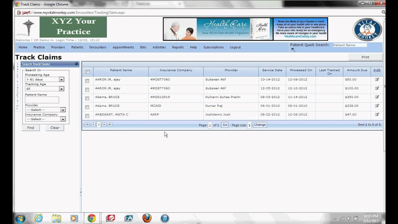 Tracking your insurance claims - YouTube