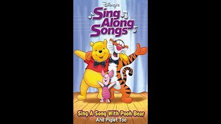 Opening to Disneys Sing Along Songs: Sing a Song with Pooh Bear (and Piglet Too) 2003 VHS