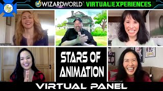 STARS of ANIMATION Panel - Wizard World Virtual Experiences 2021