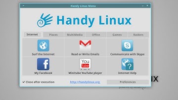 HandyLinux 1.8 - Boot and Desktop