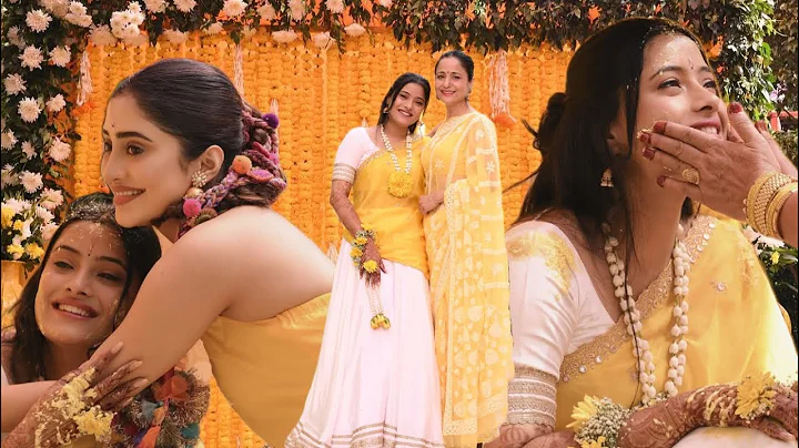 Haldi Ceremony || Garhwali Style Haldi || Khushiyan, Aansu aur Phoolon Ki Baarish 💛🌼