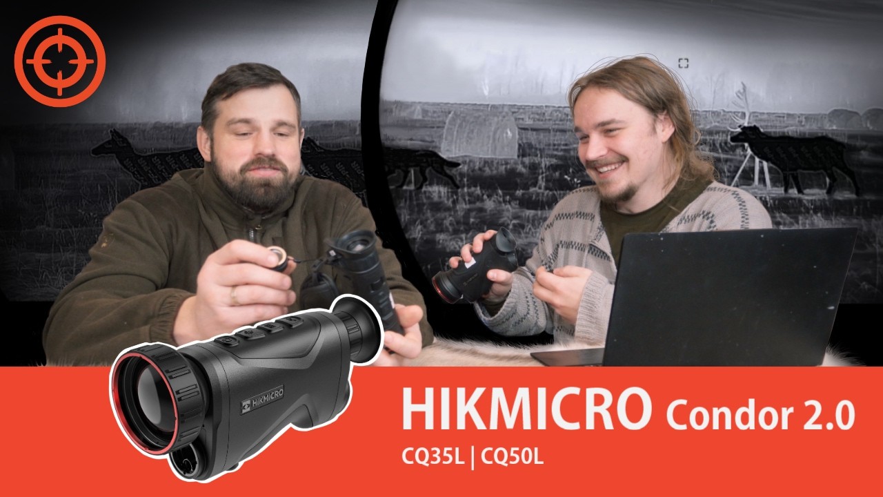 PremiumOptics komanda testē Hikmicro CONDOR 2.0 termokameras
