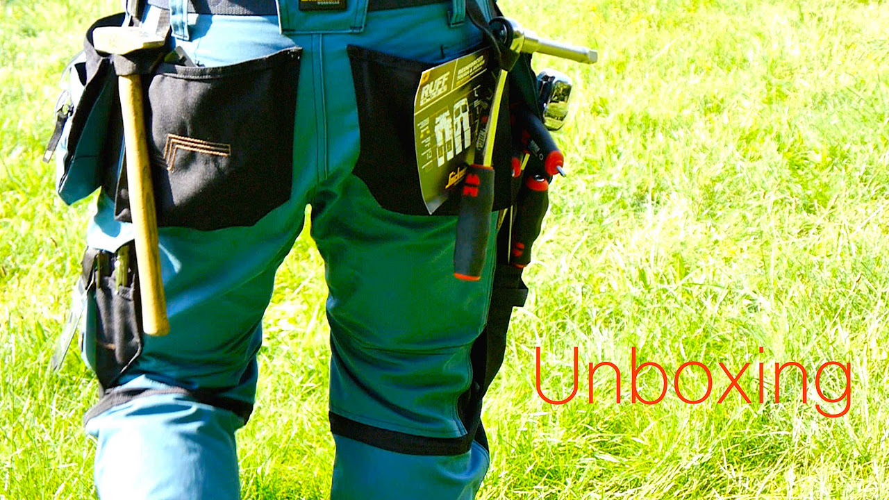 Update Special Unboxing Snickers Workwear Arbeitshose von MrHandwerk*