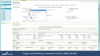 Salesforce workflows and triggers to automate invoicing from Juno Rocket