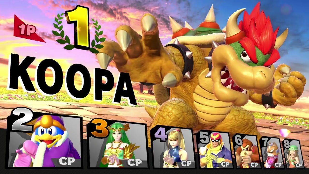 スマブラで　ファイターをボコボコにしてみたよ〜ん！