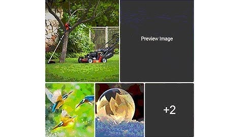 React Facebook Image Grid Library