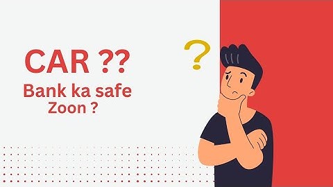 CAR.. Capital adequacy Ratio.Explaind in Hindi #stock market #arthyogi