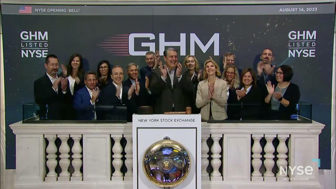 Graham Corporation (NYSE GHM) Rings The Opening Bell® YouTube