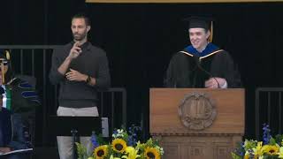 Brian Raleigh - UCSB Commencement Speech - Division of Humanities and Fine Arts - 2025