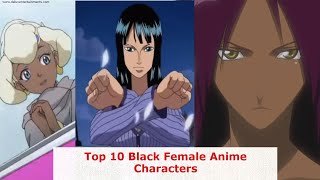 Black Female Anime Characters #anime #Female Anime