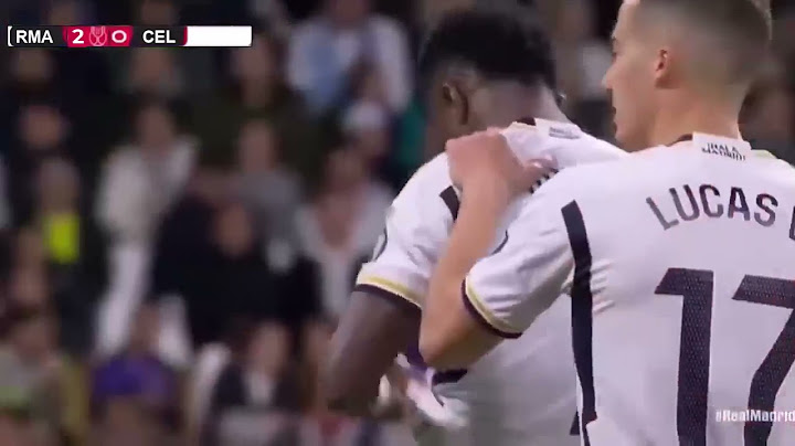 ملخص مباراة ريال مدريد ضد نادي سيلتا فيغو (5-2) كأس ملك اسبانيا