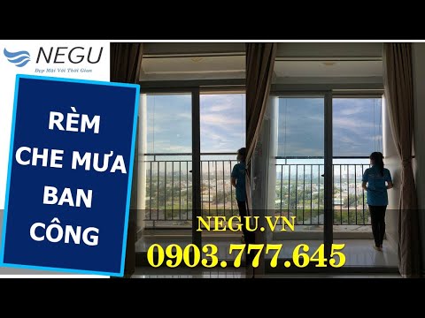 Video 【NEGU】Rèm Che Mưa Ban Công | ✅ Rèm Che Nắng Mưa Ngoài... - youtube