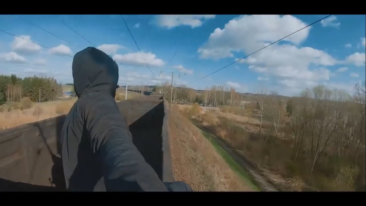 Sheiy Rainsurfing Train Surfing Trip Across Countryside | shiey Deleted Video - YouTube