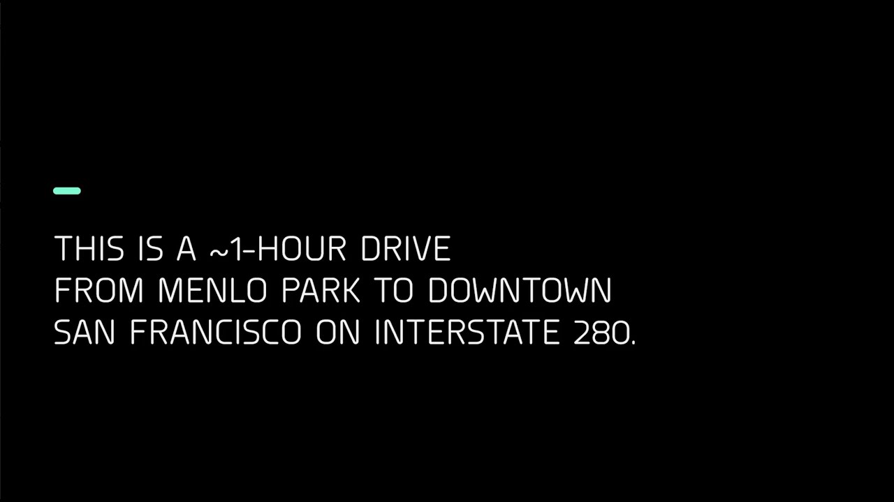 Zoox: ~1-Hour Fully Autonomous Freeway Drive from Menlo Park to San Francisco with Commentary