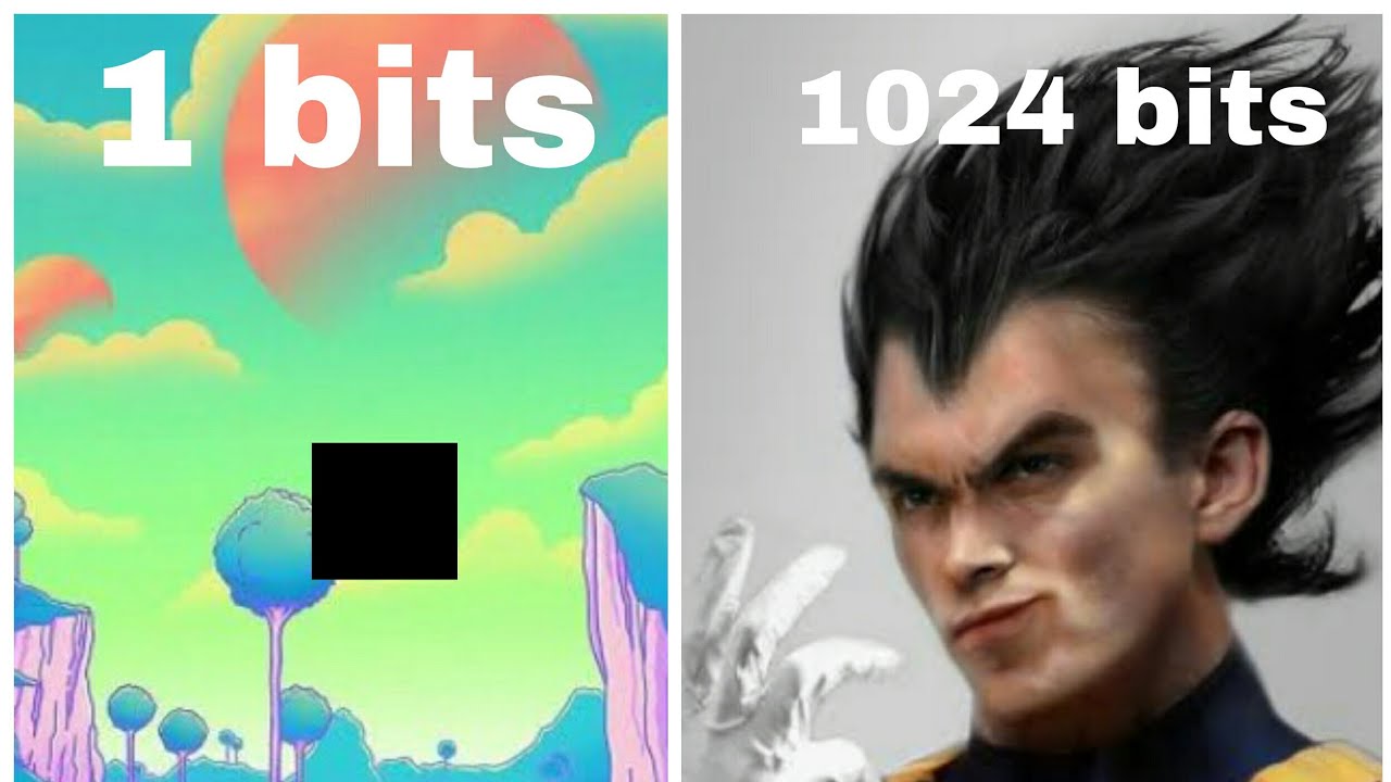 1 bits to 1024 bits - YouTube