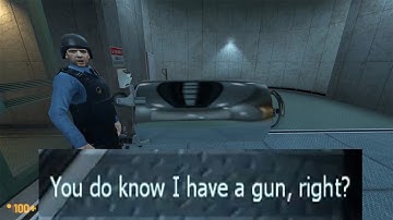 Bullying NPCs In Black Mesa