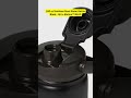 16fl oz Stainless Steel Water Bottle Black   All In Motion™
