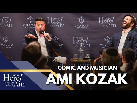 “Before Singer, Comedian, Commentator, I’m a Jew” -Ami Kozak’s Identity Made Him Better at His Craft