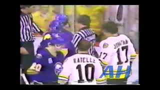 Celebrity NHL Nov. 27, 1979 Rick Middleton,BOS v Richie Dunn,BUF Boston Bruins Buffalo Sabres Wealth