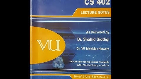 cs 402 lecture 19 +20