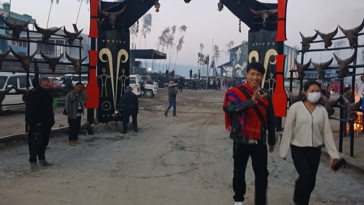 Preparation for the poanglum festival || poanglum hornbill festival || chang festival 